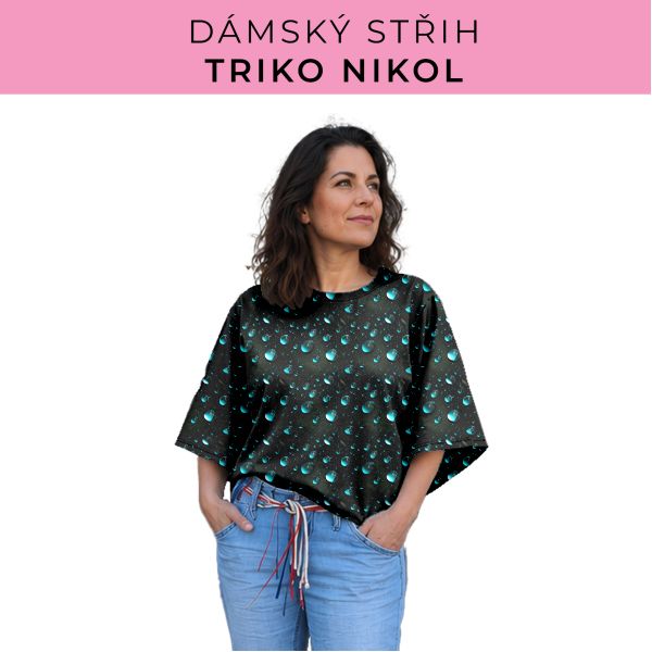 Dámský střih -  triko Nikol