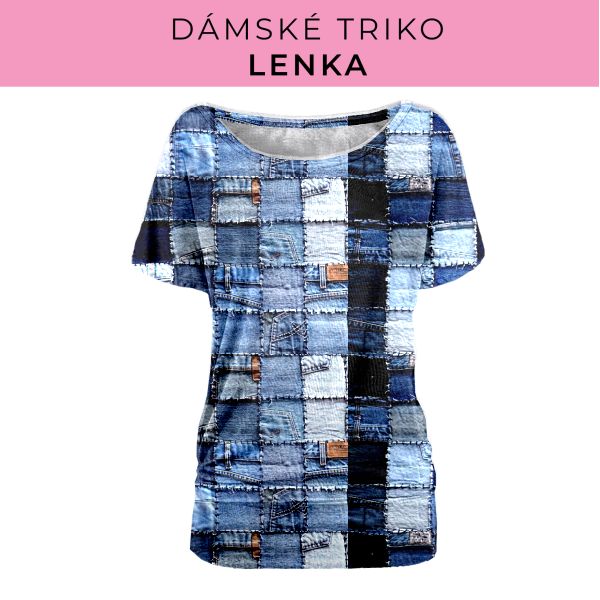DÁMSKÝ střih - Triko Lenka