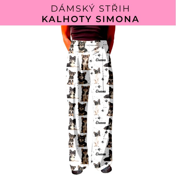 Dámský střih - kalhoty Simona