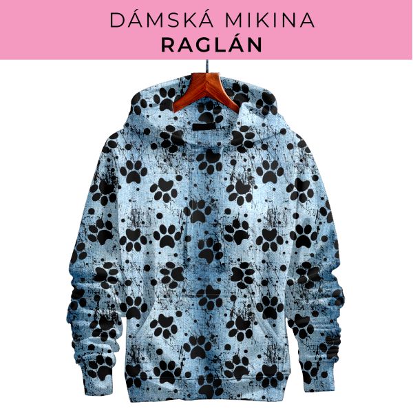 DÁMSKÝ střih - mikina raglán
