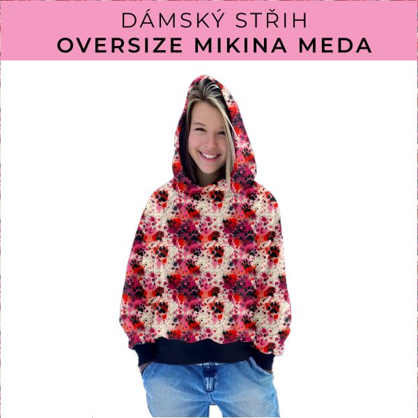 Dámský střih - mikina Meda
