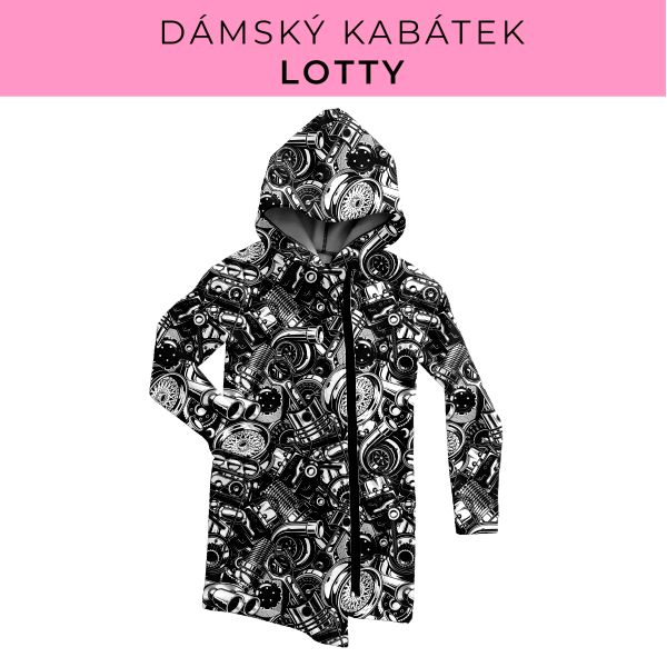 DÁMSKÝ střih - Kabátek Lotty