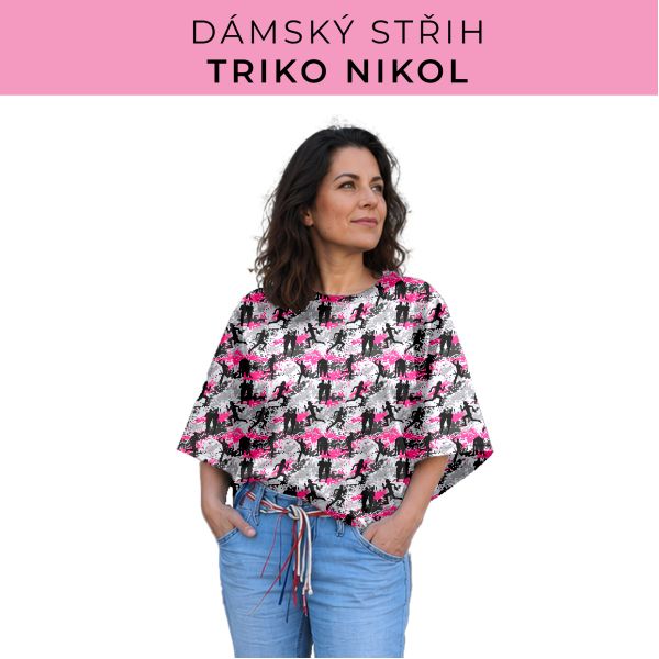 Dámský střih -  triko Nikol