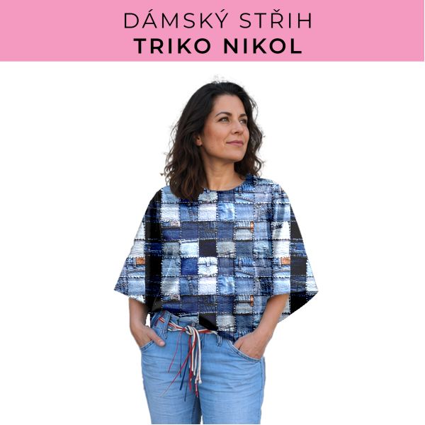 Dámský střih -  triko Nikol