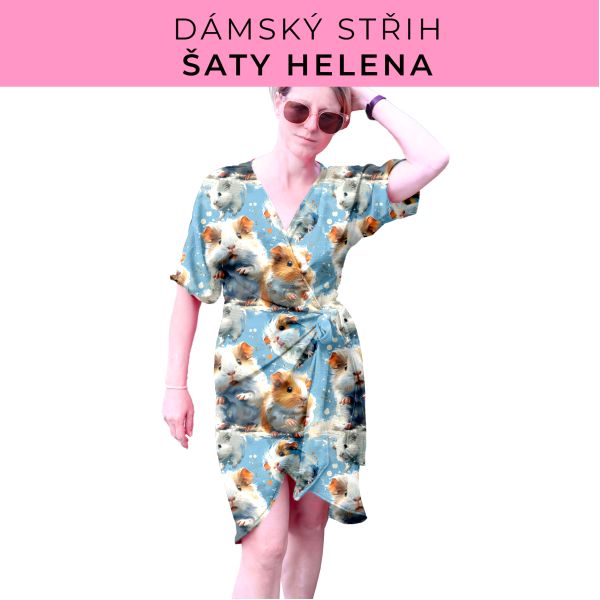 Dámský střih na šaty  Helena