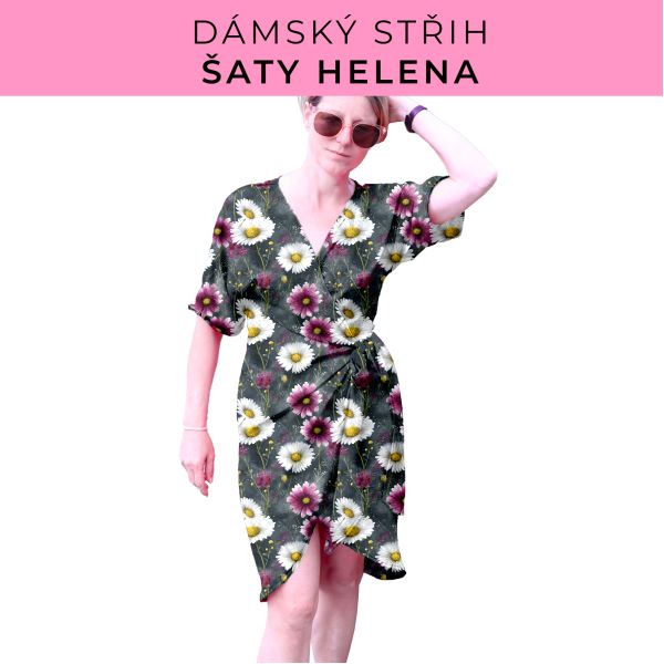 Dámský střih na šaty  Helena