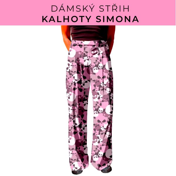 Dámský střih - kalhoty Simona