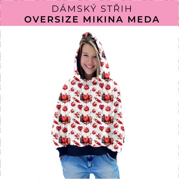 Dámský střih - mikina Meda