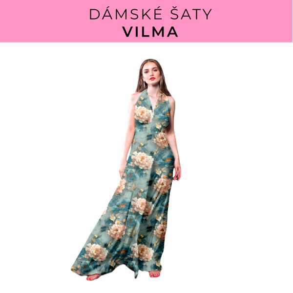 DÁMSKÝ střih - šaty Vilma