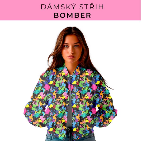 DÁMSKÝ střih - Bomber