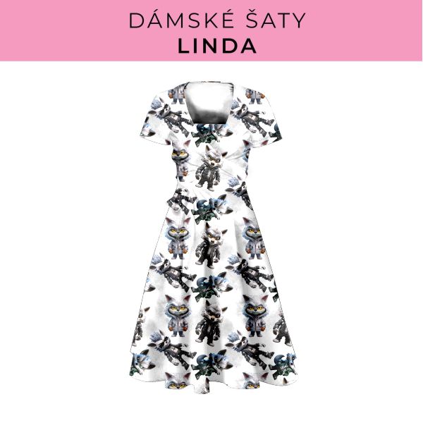 DÁMSKÝ střih - šaty Linda