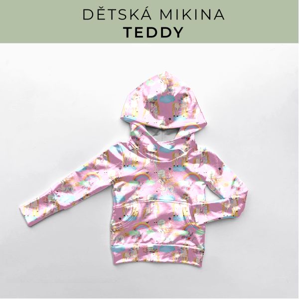 DĚTSKÝ střih - Mikina Teddy