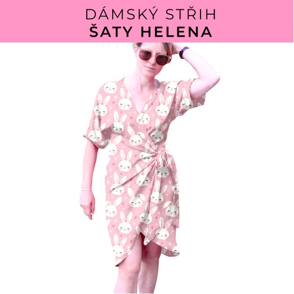 Dámský střih na šaty  Helena