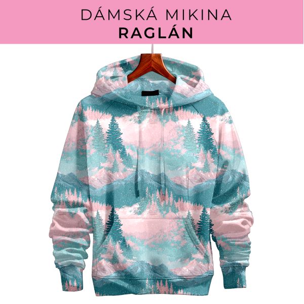 DÁMSKÝ střih - mikina raglán