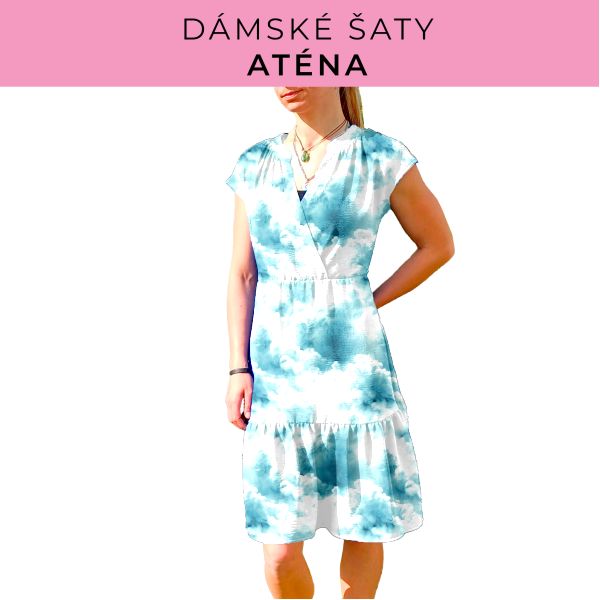 DÁMSKÝ střih - šaty Aténa