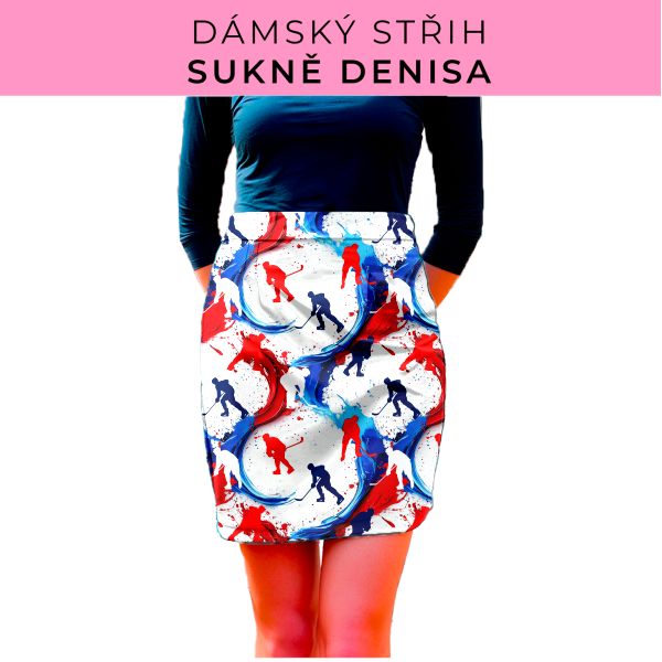Dámský střih - Dámská sukně Denisa