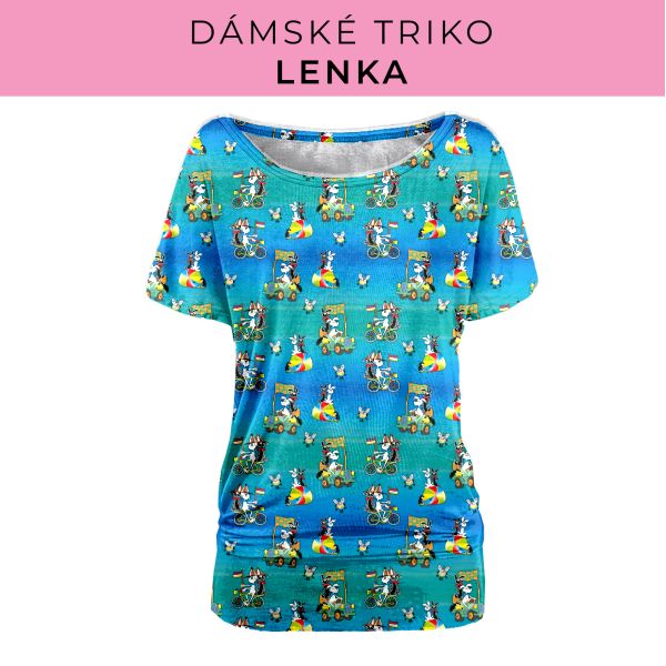 DÁMSKÝ střih - Triko Lenka