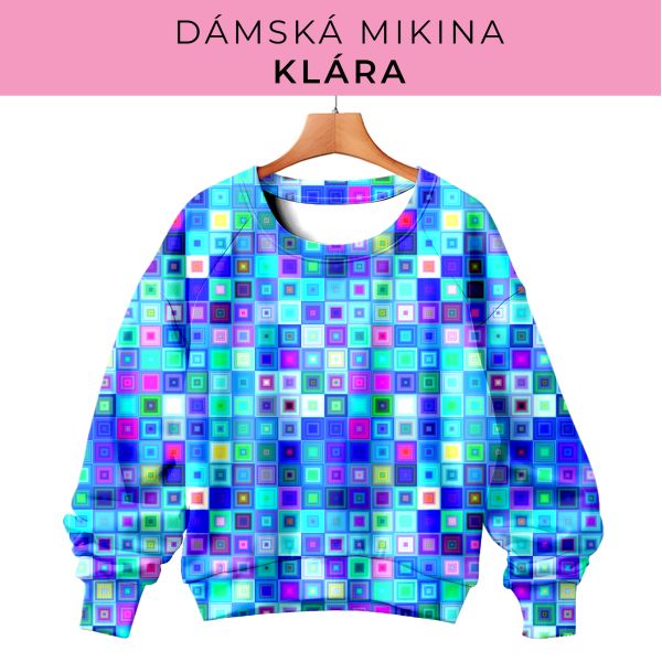 DÁMSKÝ střih - mikina Klára