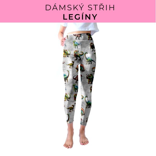 DÁMSKÝ střih - legíny SPORT - SLIM FIT