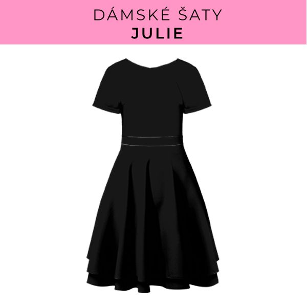 DÁMSKÝ střih - šaty julie