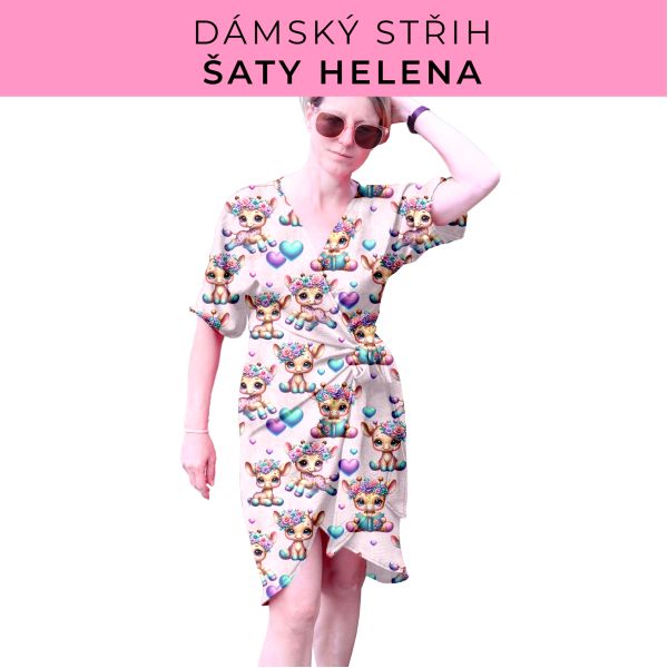 Dámský střih na šaty  Helena