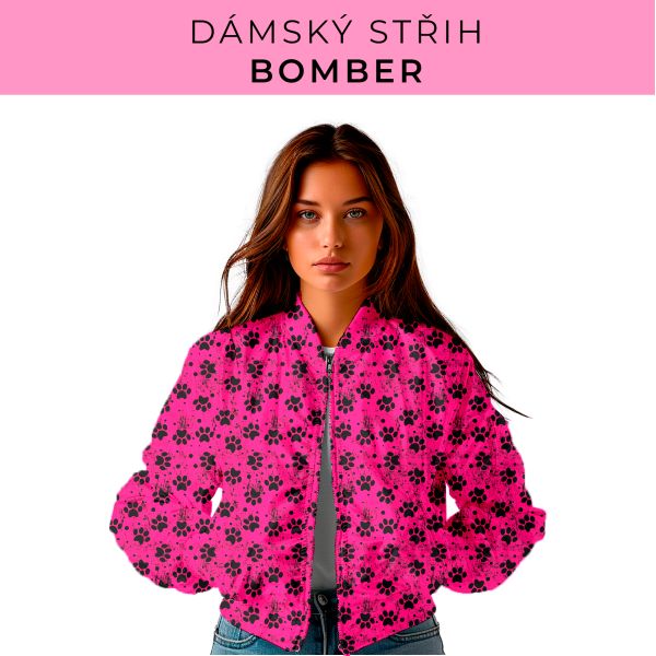 DÁMSKÝ střih - Bomber