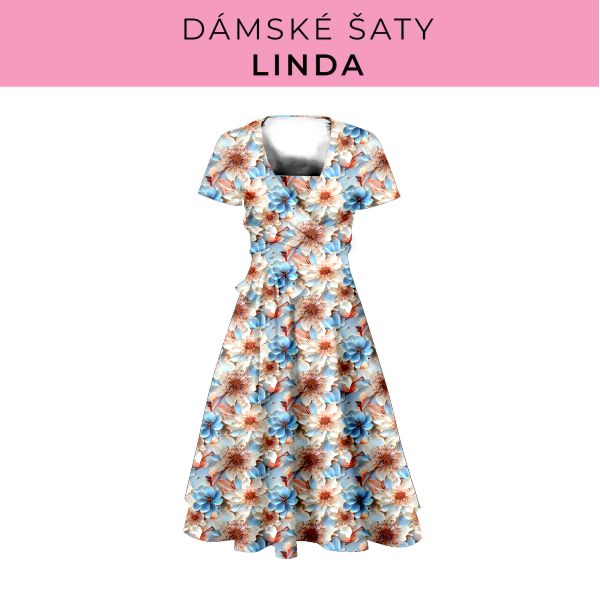 DÁMSKÝ střih - šaty Linda