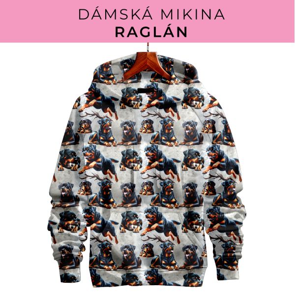 DÁMSKÝ střih - mikina raglán