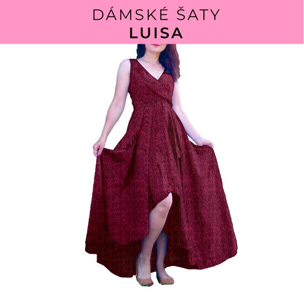 DÁMSKÝ střih - šaty Luisa
