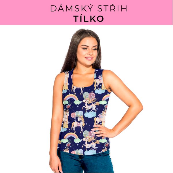 DÁMSKÝ střih - Tílko a kalhoty 