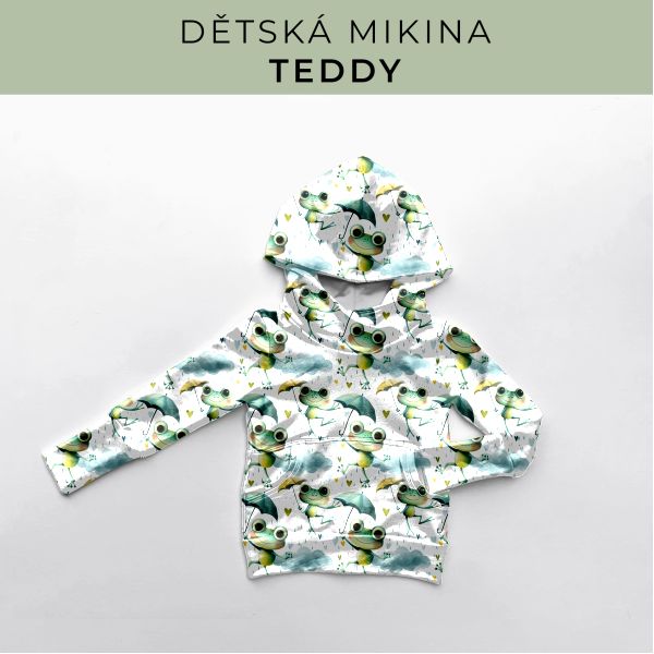 DĚTSKÝ střih - Mikina Teddy