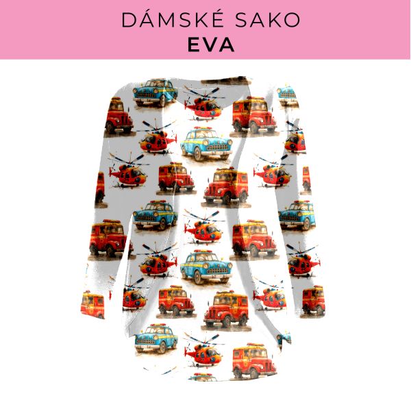 DÁMSKÝ střih - sako Eva