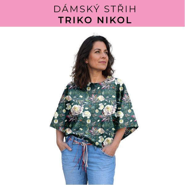Dámský střih -  triko Nikol