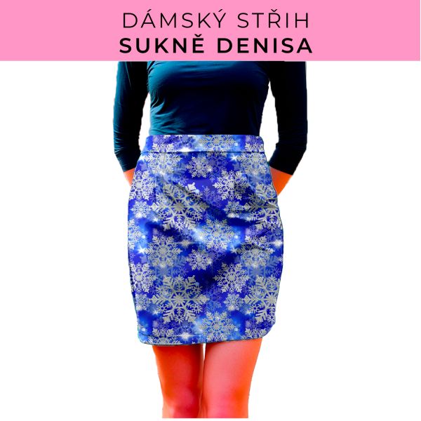 Dámský střih - Dámská sukně Denisa