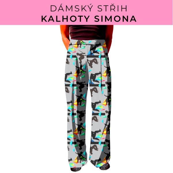 Dámský střih - kalhoty Simona