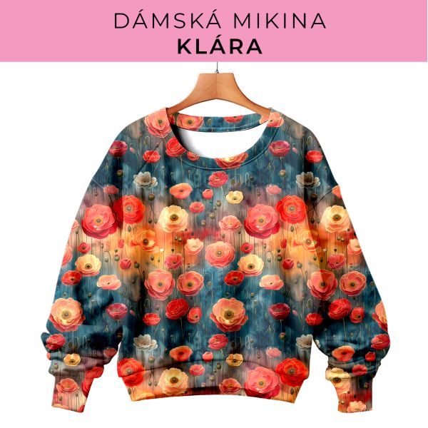 DÁMSKÝ střih - mikina Klára