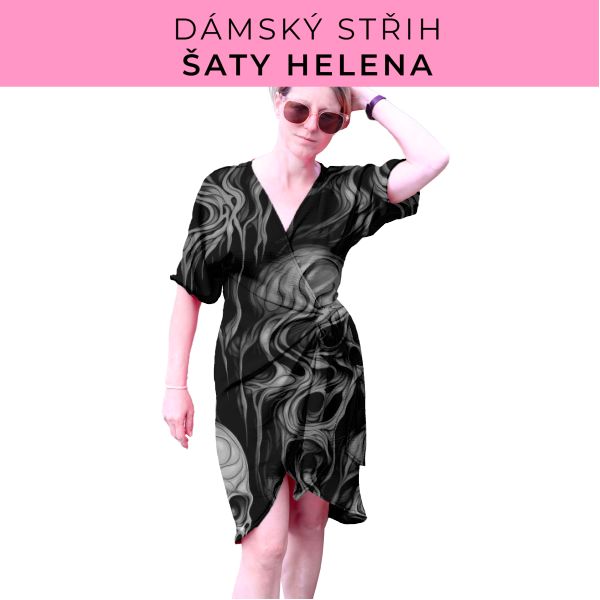 Dámský střih na šaty  Helena