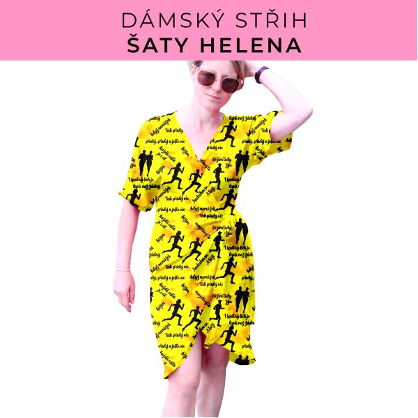 Dámský střih na šaty  Helena