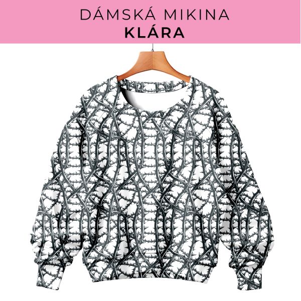 DÁMSKÝ střih - mikina Klára