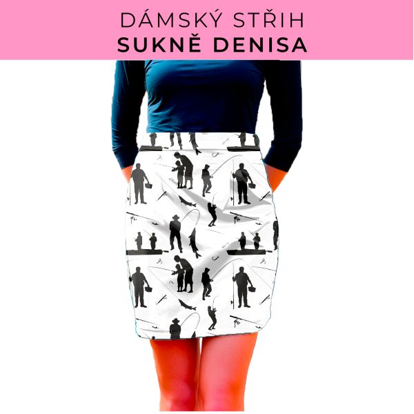Dámský střih - Dámská sukně Denisa