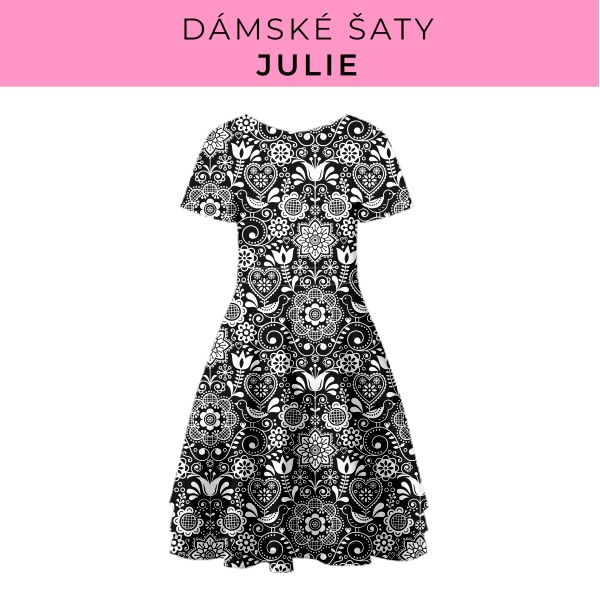 DÁMSKÝ střih - šaty julie