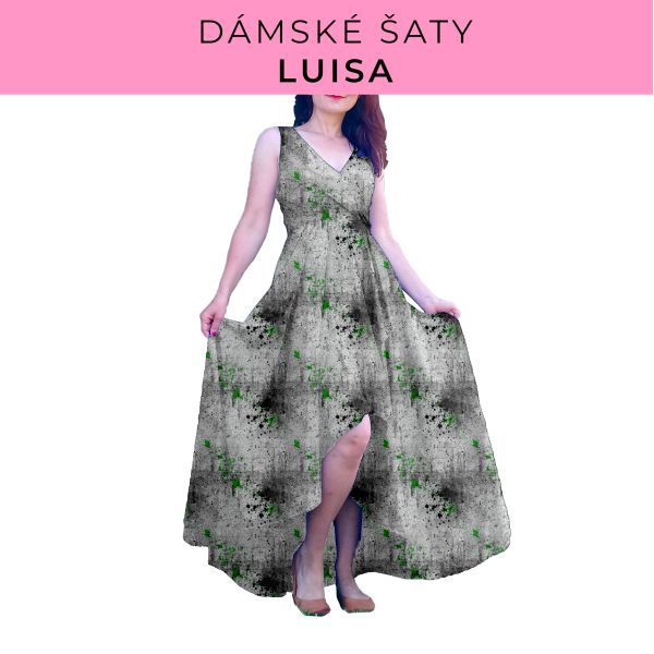 DÁMSKÝ střih - šaty Luisa