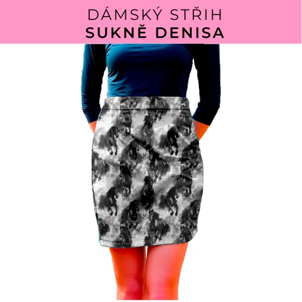 Dámský střih - Dámská sukně Denisa