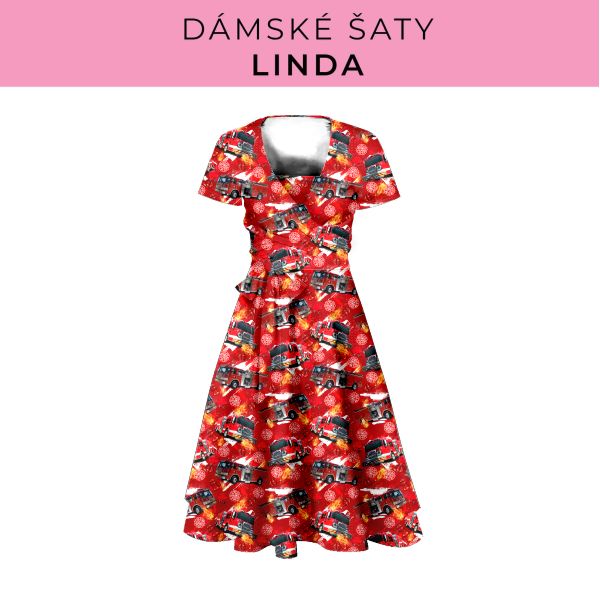 DÁMSKÝ střih - šaty Linda