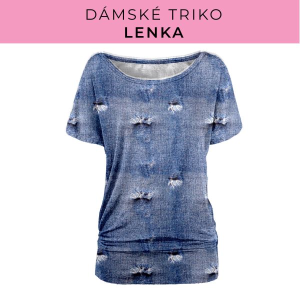 DÁMSKÝ střih - Triko Lenka
