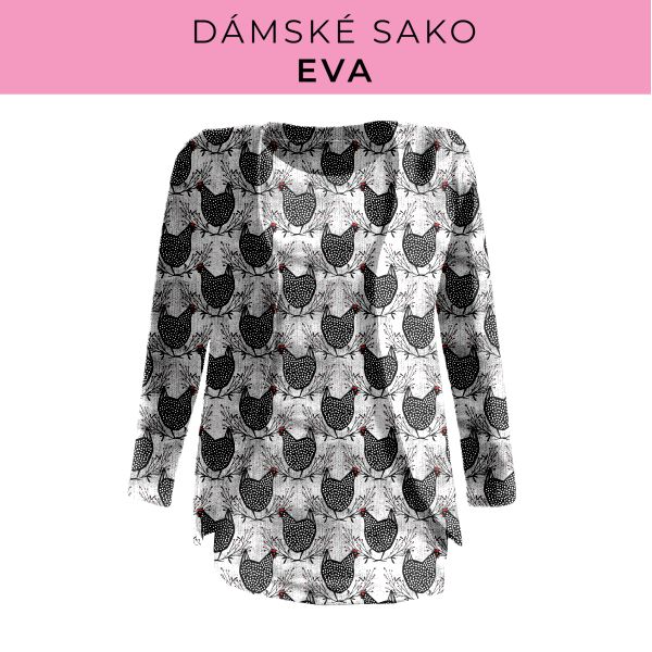 DÁMSKÝ střih - sako Eva