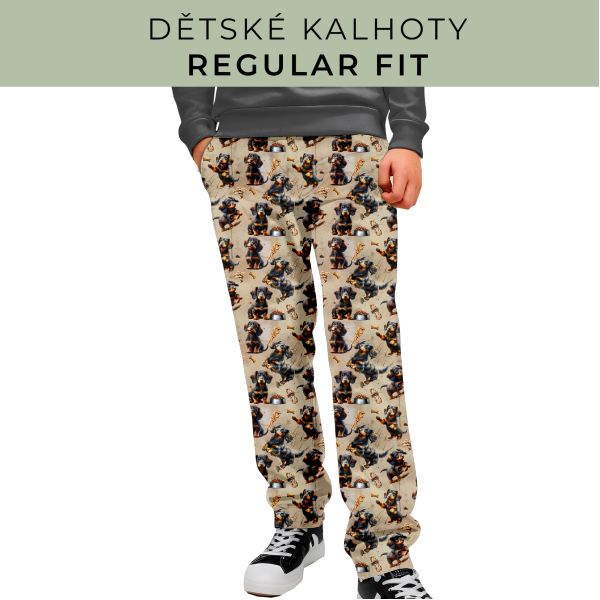 DĚTSKÝ STŘIH - Kalhoty Regular fit