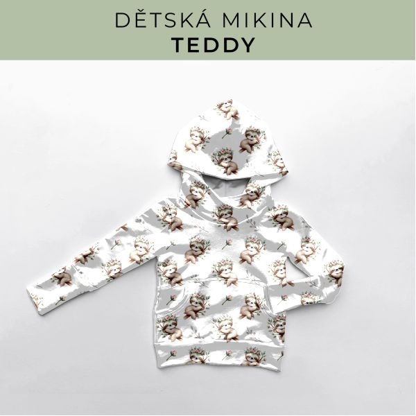 DĚTSKÝ střih - Mikina Teddy