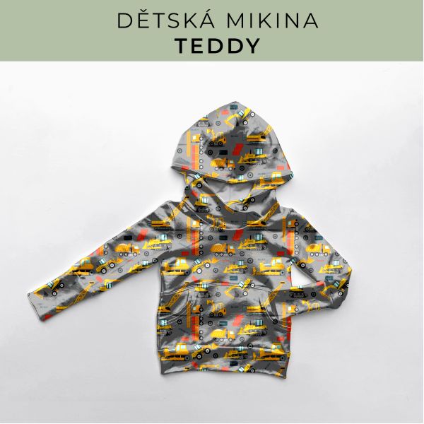 DĚTSKÝ střih - Mikina Teddy