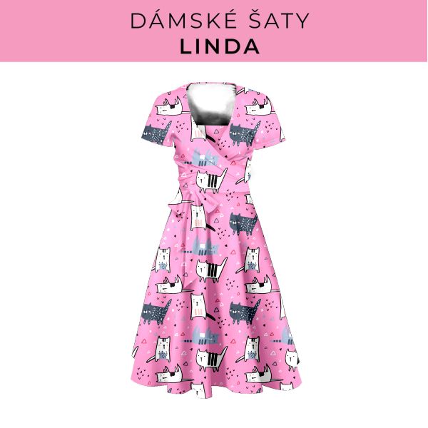 DÁMSKÝ střih - šaty Linda